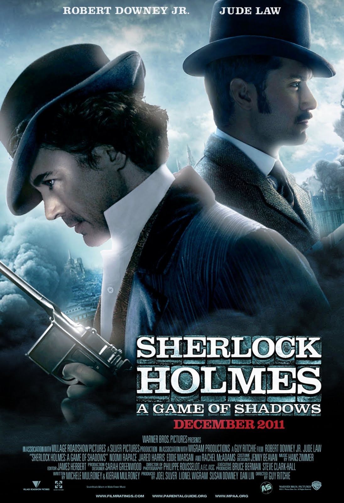 Sherlock Holmes A.Games Of Shadows 2011 Ts.